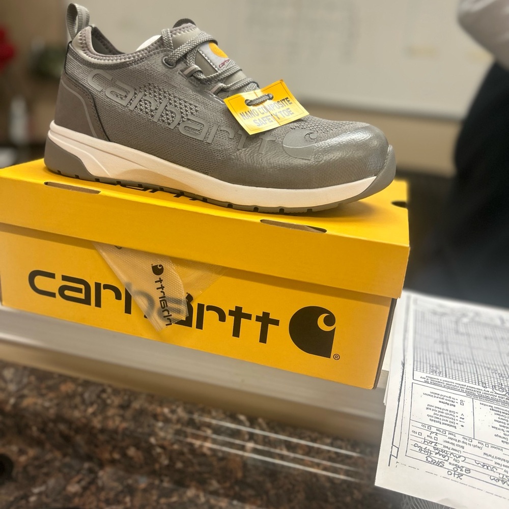 Carhartt 9.5 Wide composite Mano force one work shoe